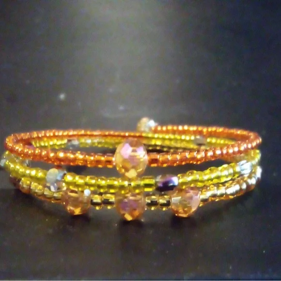 Handmade Glass Beaded Bracelets and Rings - Picture 4 of 9